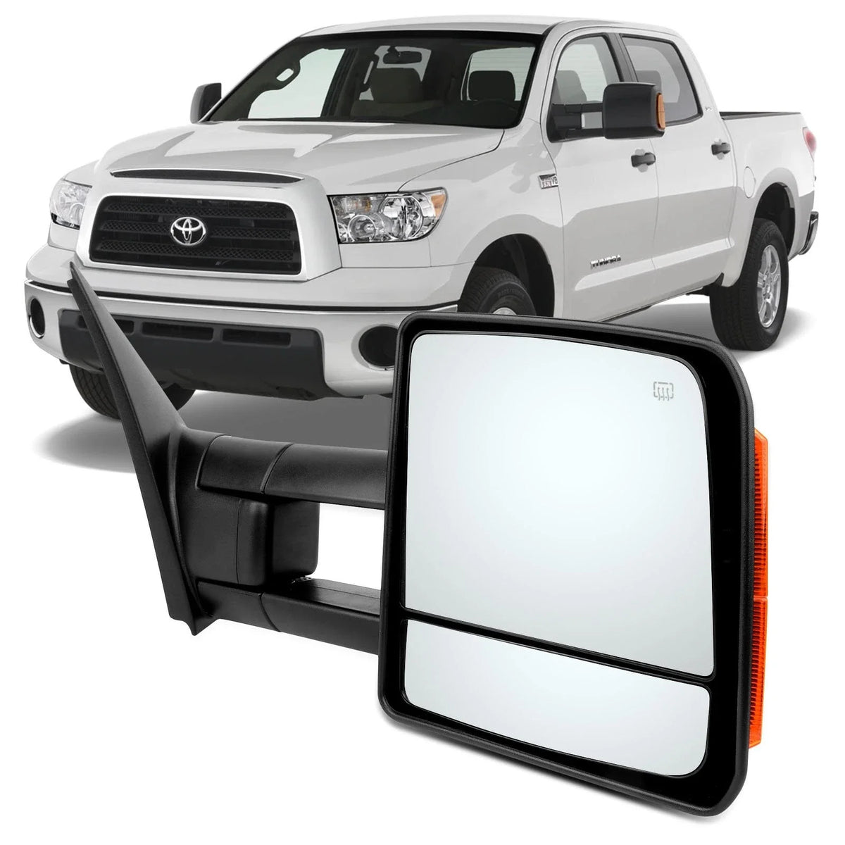 Heated Power Towing Mirror for Toyota Tundra 2007–2016 Right Side