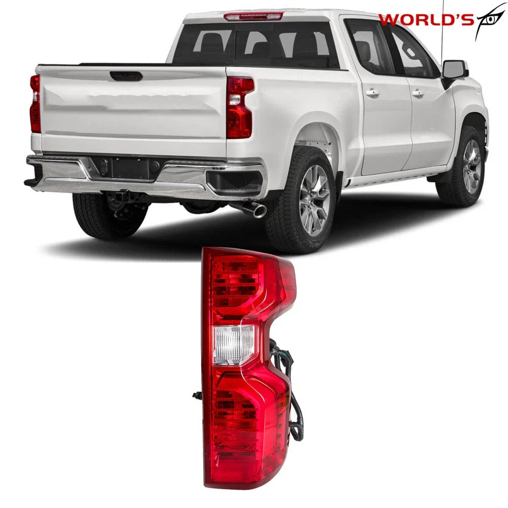 Tail Light Assembly for Chevy Silverado 1500 (2019–2021) Right Side Chrome