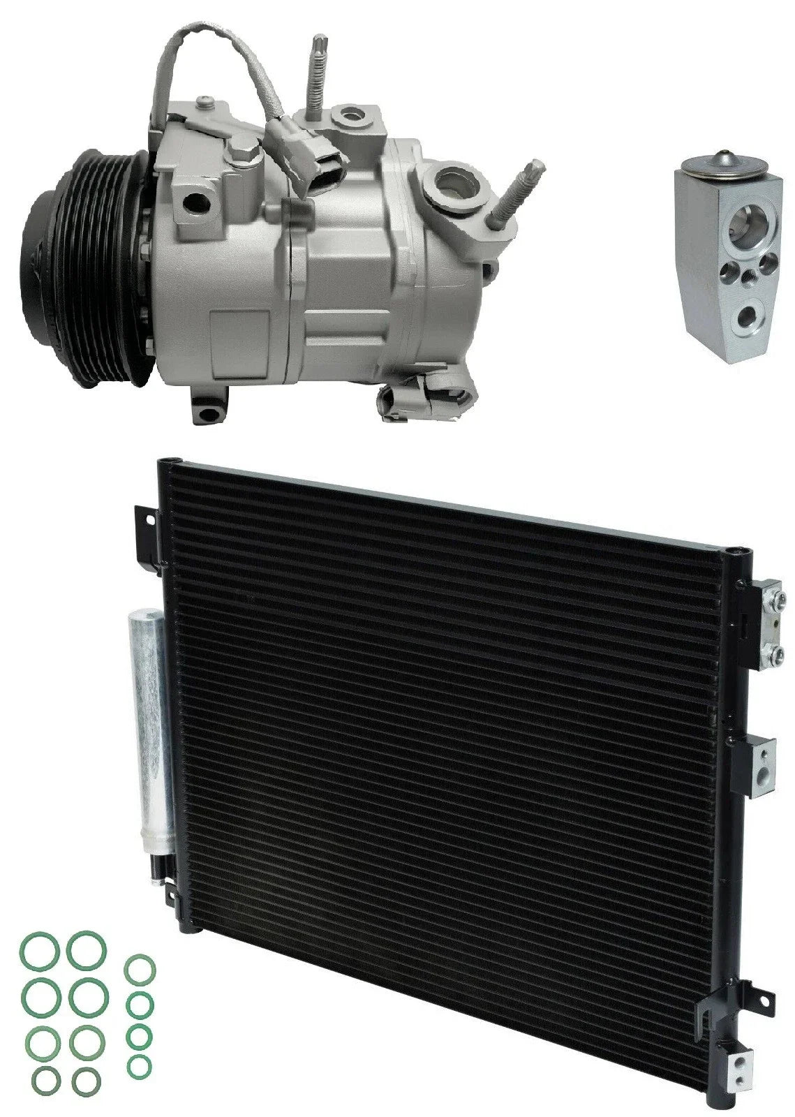 A/C Compressor Kit With Condenser for Dodge Charger 6.2L (2021–2021)