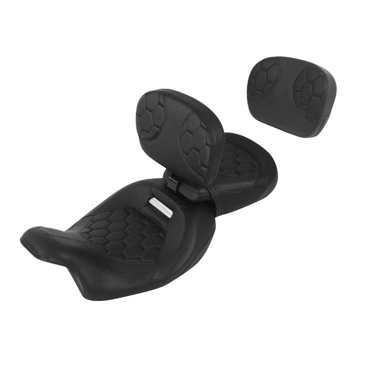 Seats & Backrest Pad for Harley Road King Glide 2009–2023