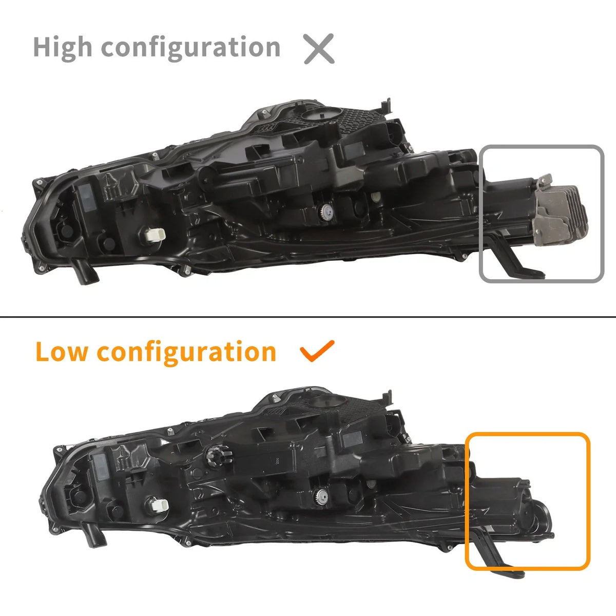 Full LED Headlight for Toyota Prius (2023–2024) - Driver Left Side