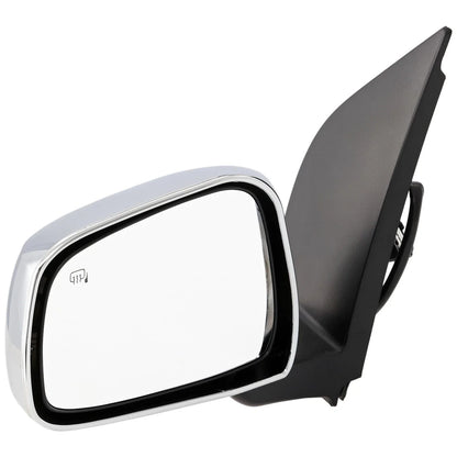 Heated Chrome Mirrors for Nissan Frontier 2011-2019 - Power Adjust