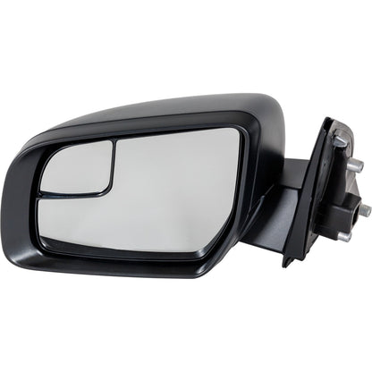 Manual Left Side Mirror in Textured Black for 2019-2023 Ford Ranger