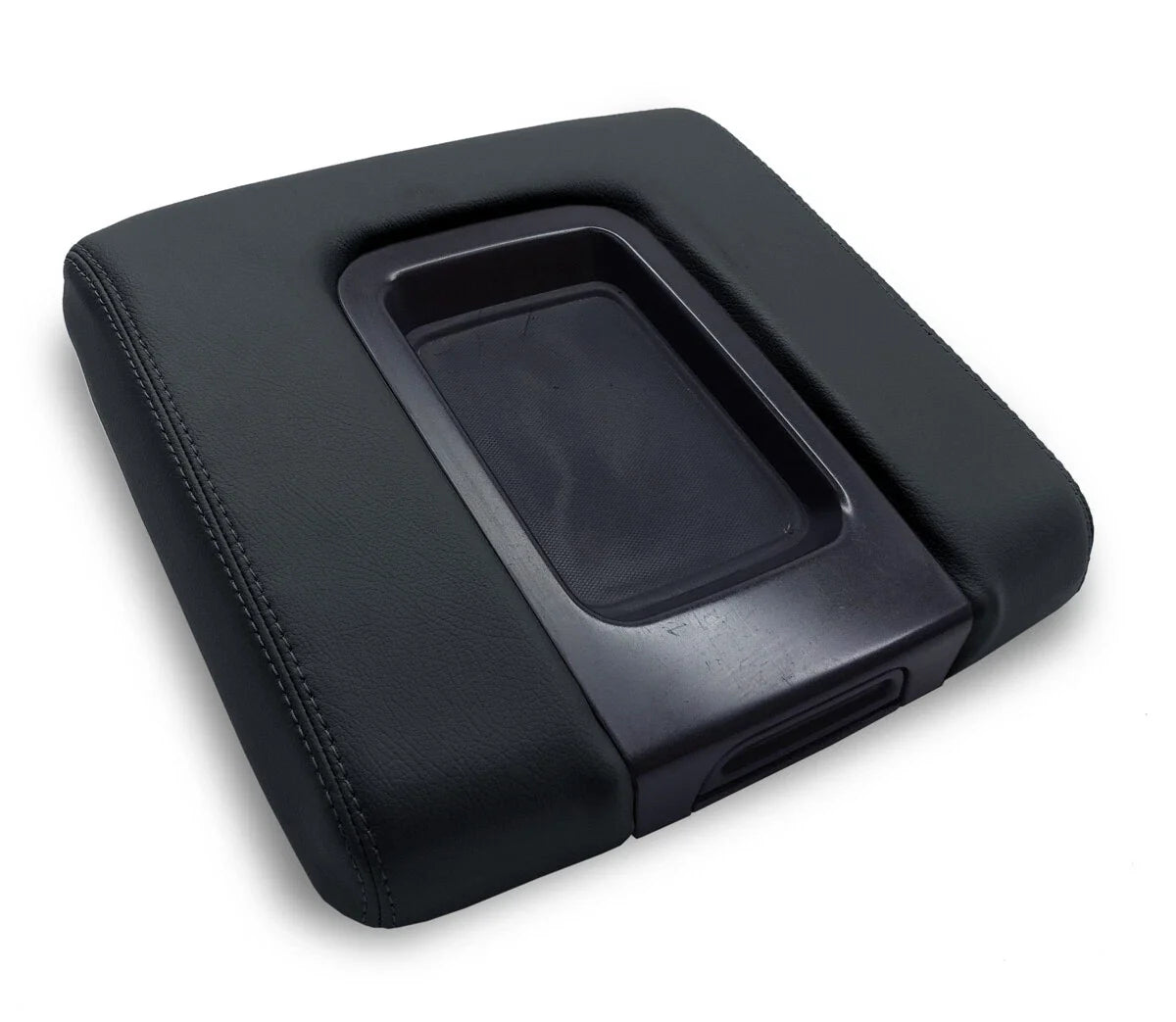 Center Bench Lid Armrest Cover for GMC Sierra (2014–2019) Black