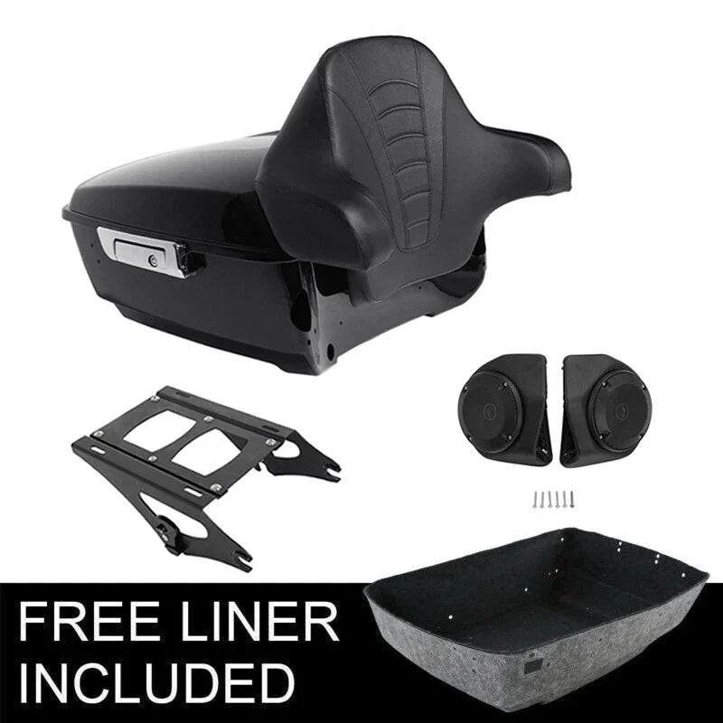 Backrest Speaker Mount Rack for 2014-2026 Harley Ultra Limited