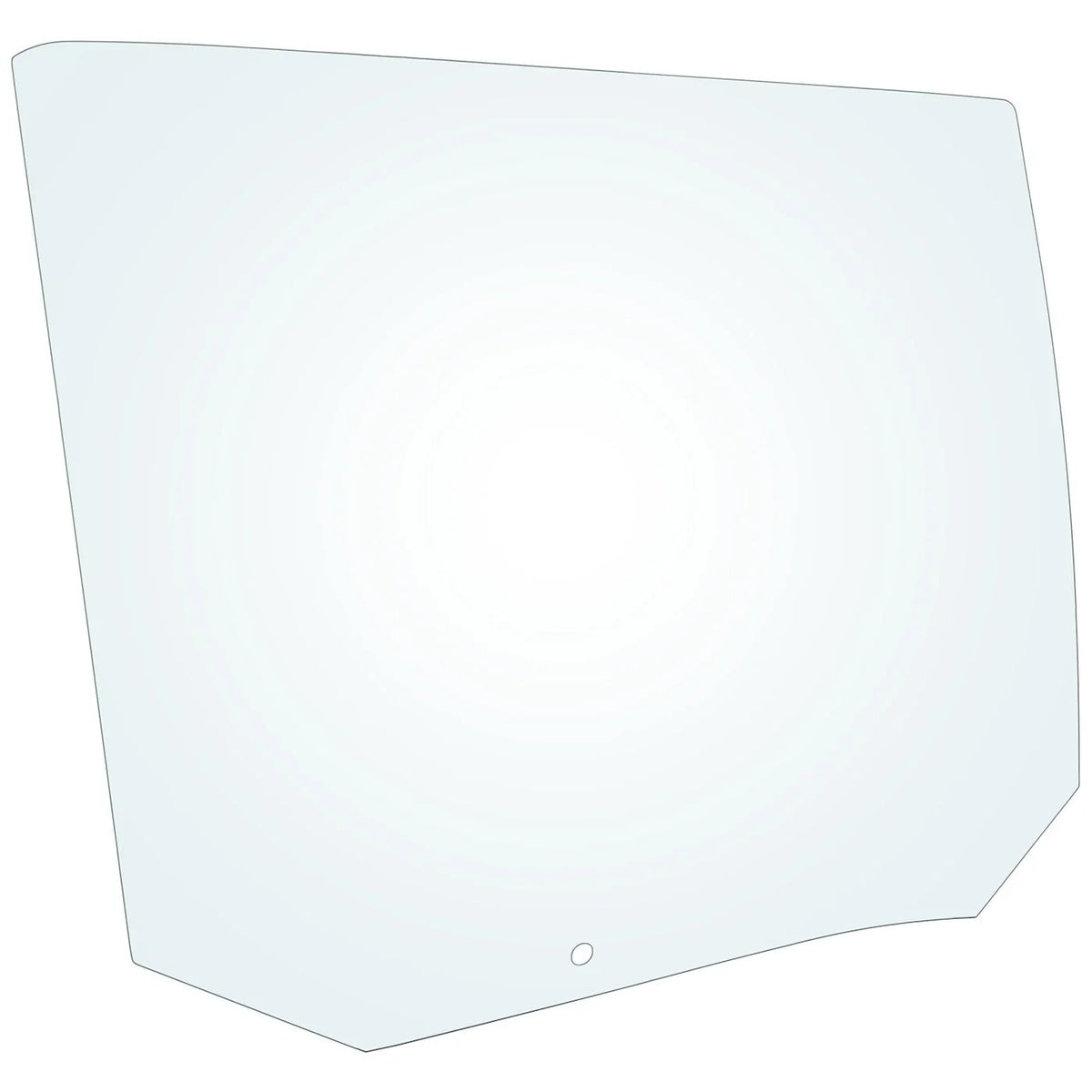 2011-2019 Ford Explorer Rear Door Glass - Passenger Side