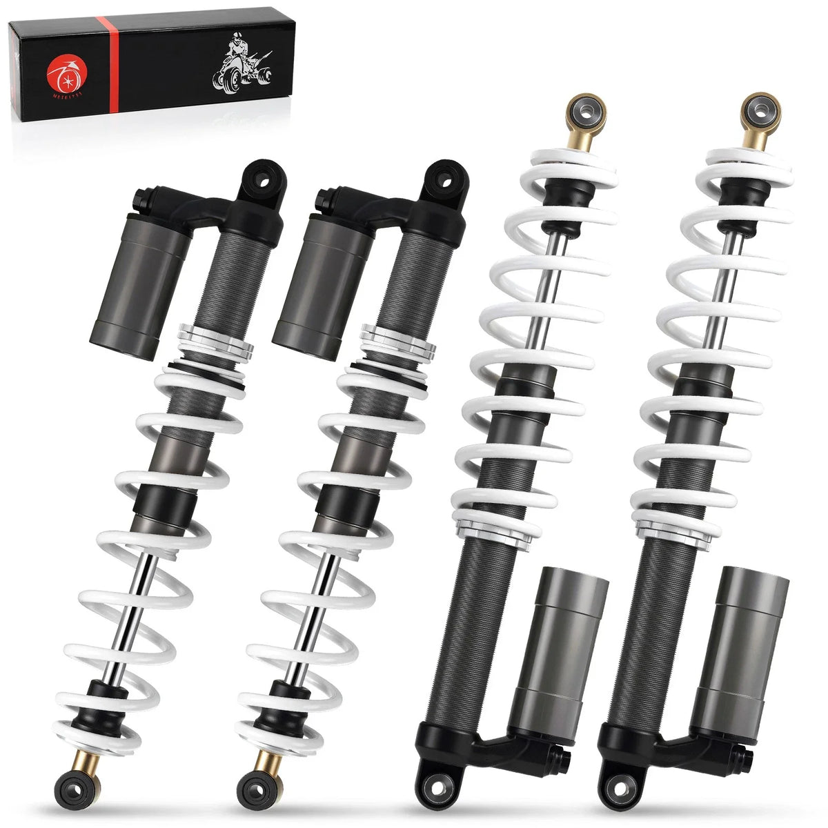 Air Shock Absorber Set of 4 for Polaris RZR S 800 (2009-2012)
