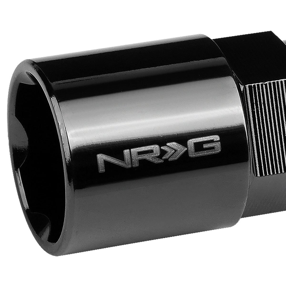 NRG Anodized Lug Nut Lock Key Socket for L01 L10 (Black Chrome)