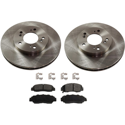 Brake Pad and Rotor Kit for Acura Integra 1997-2001, Honda CR-V