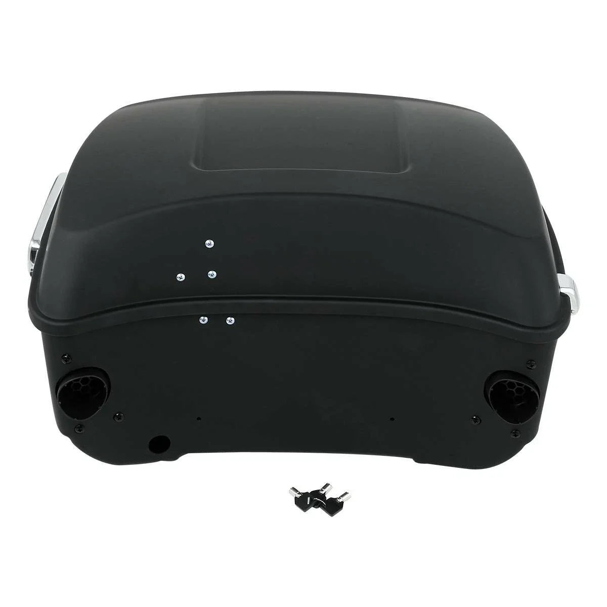 Matt Black Trunk Pad Mount Rack for Harley Electra Glide (2009–2013)