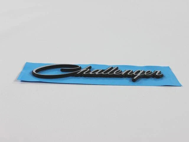 Challenger Script Emblem Badge for Dodge (2011–2023)