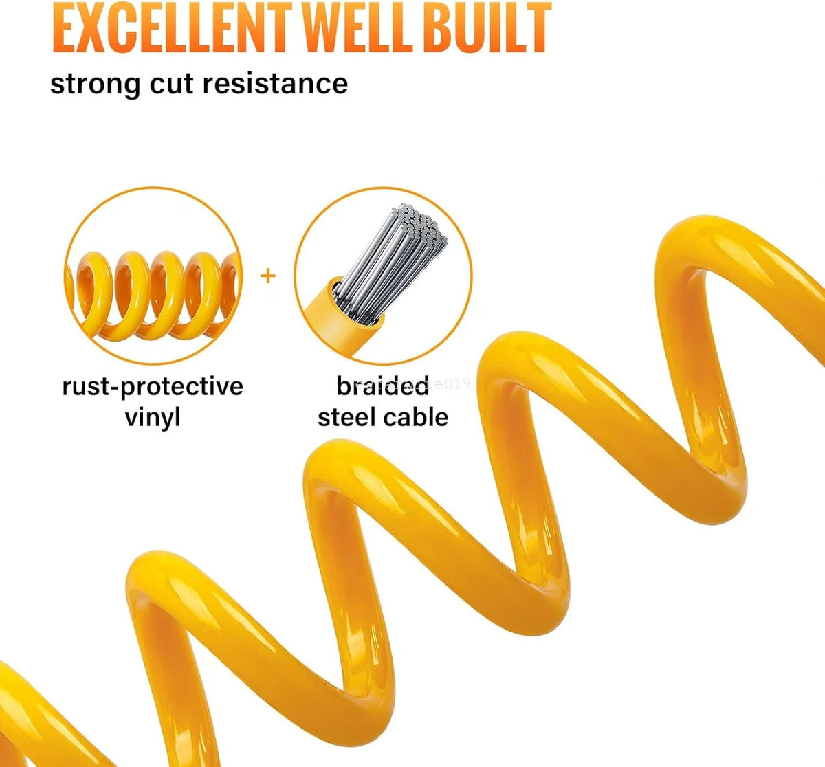 5ft RV Towing Safety Breakaway Cable