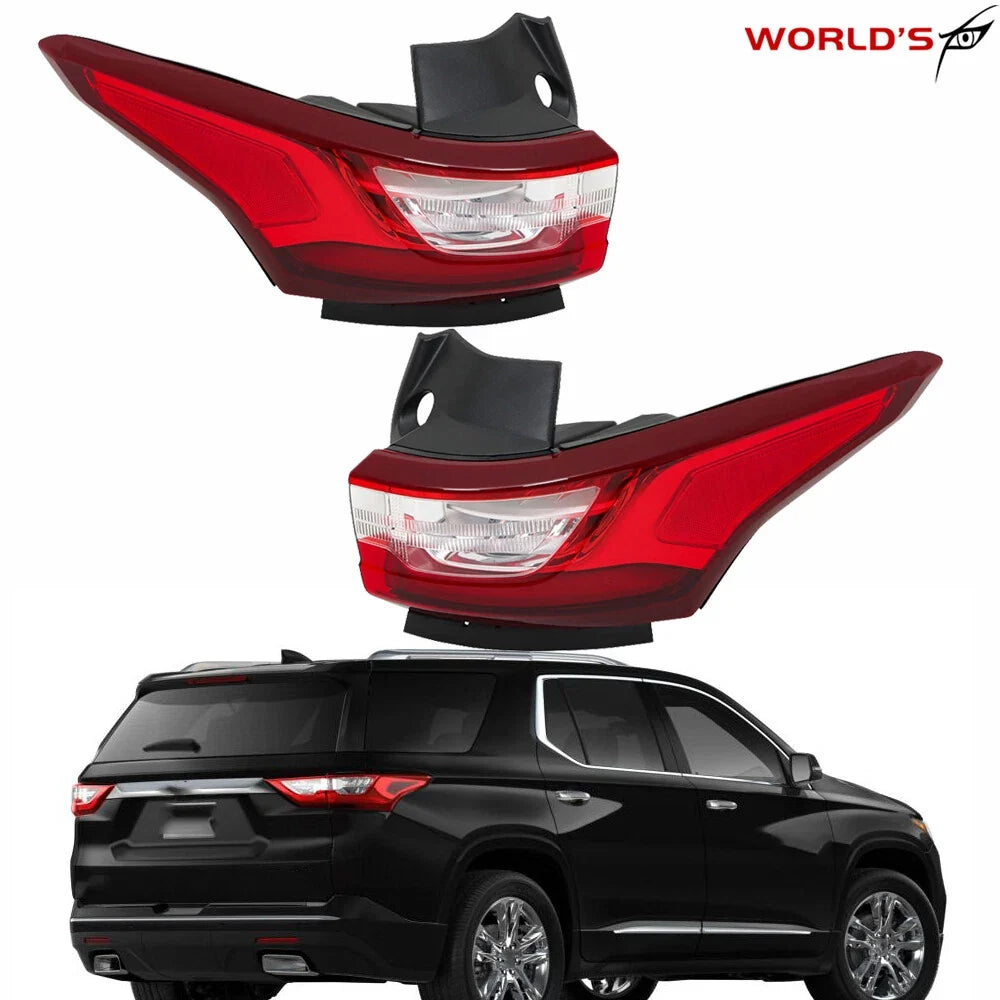 Tail Light Assembly Pair for Chevrolet Traverse (2018–2020)