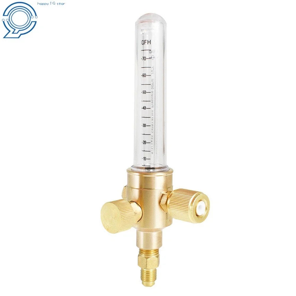 50 PSIG Max Inlet Pressure Nitrogen Flow Meter - Brass Construction