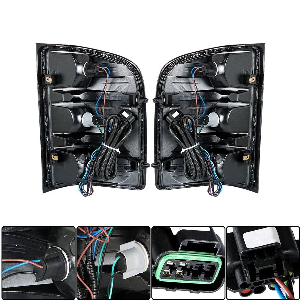 2007–2013 Tail Light for Chevy Silverado (Both Left & Right Sides)