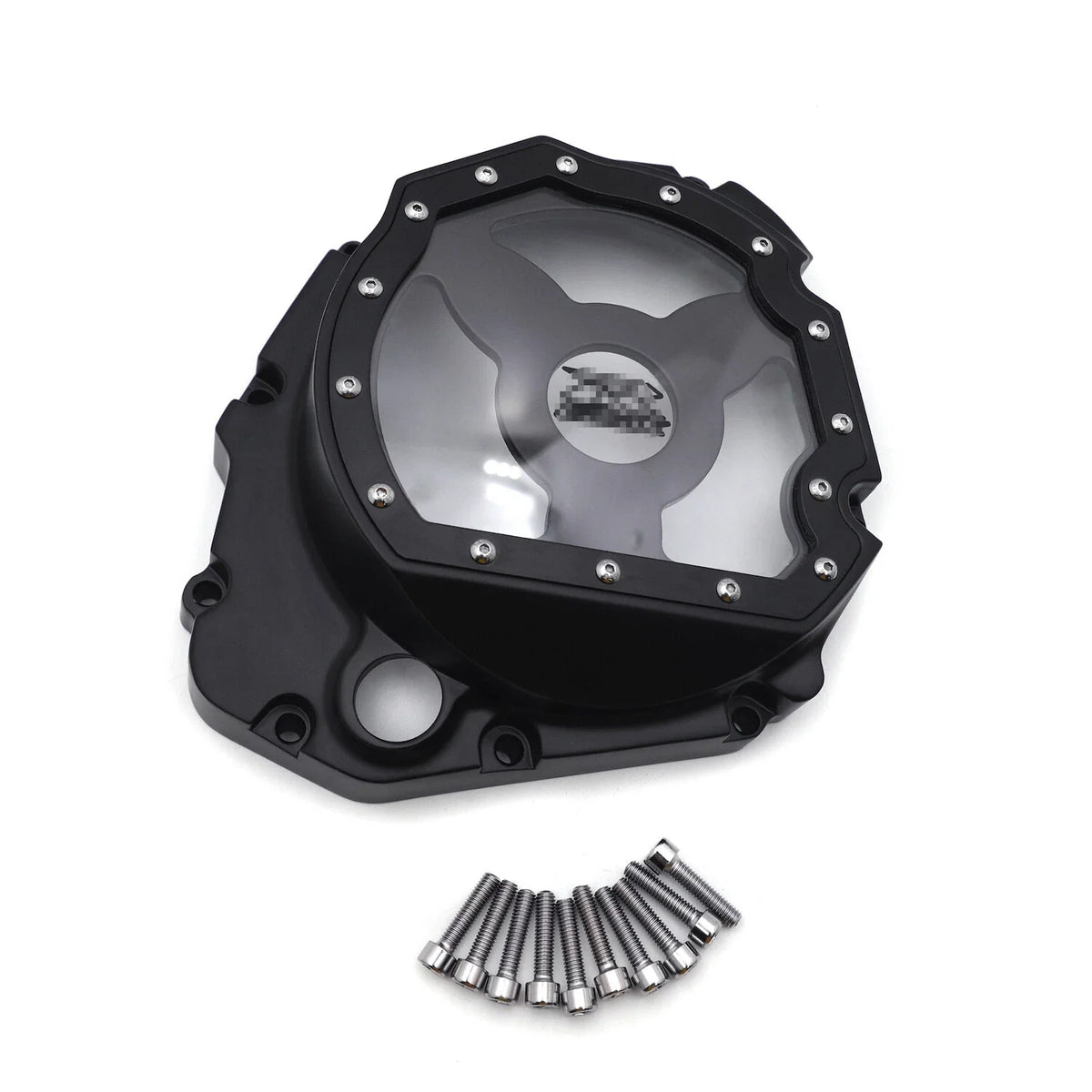 Black Engine Clutch Cover for GSXR 600/1000 (2001–2005) - Suzuki