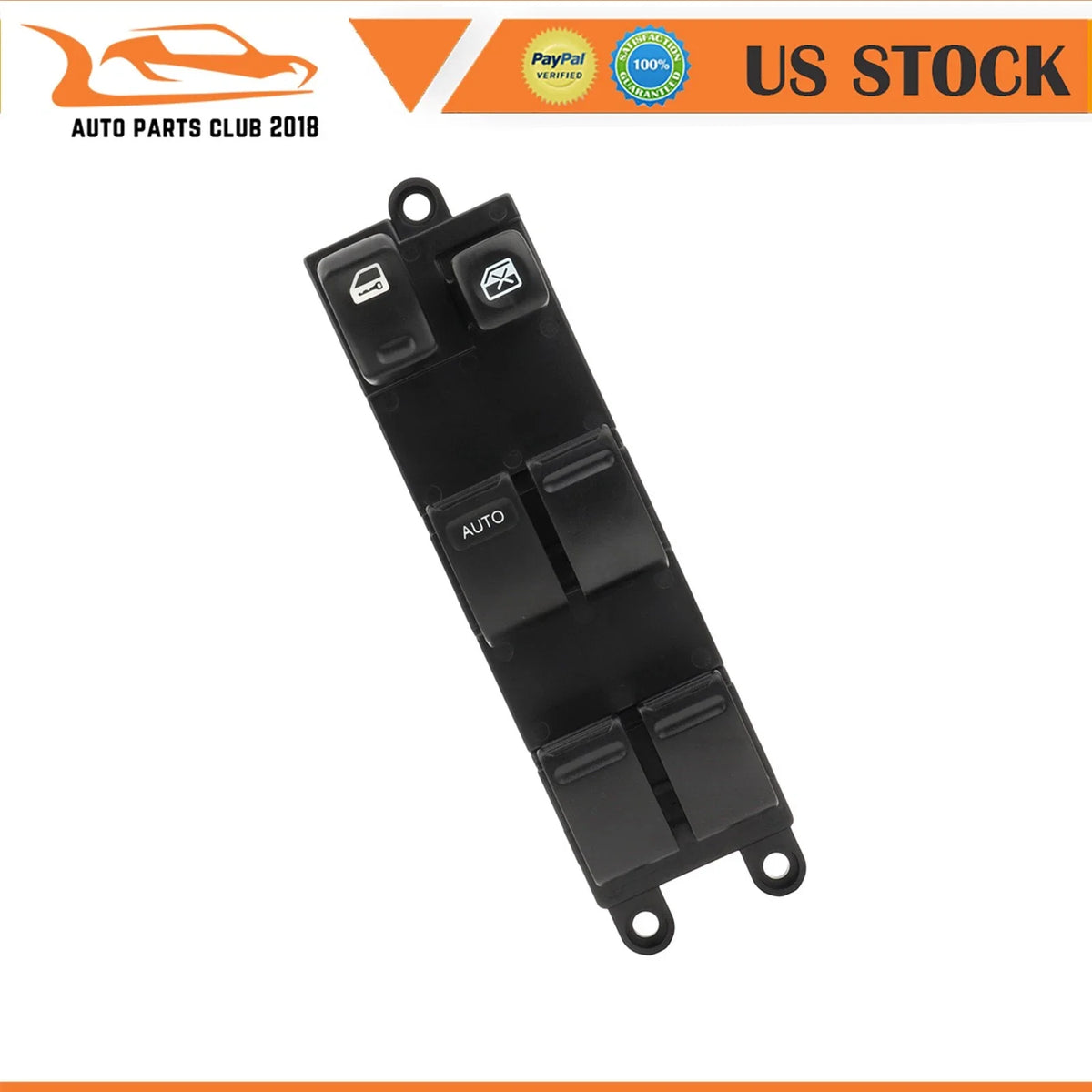 Window Switch for Nissan Sentra 2.5L (2002–2003) Driver Side Front