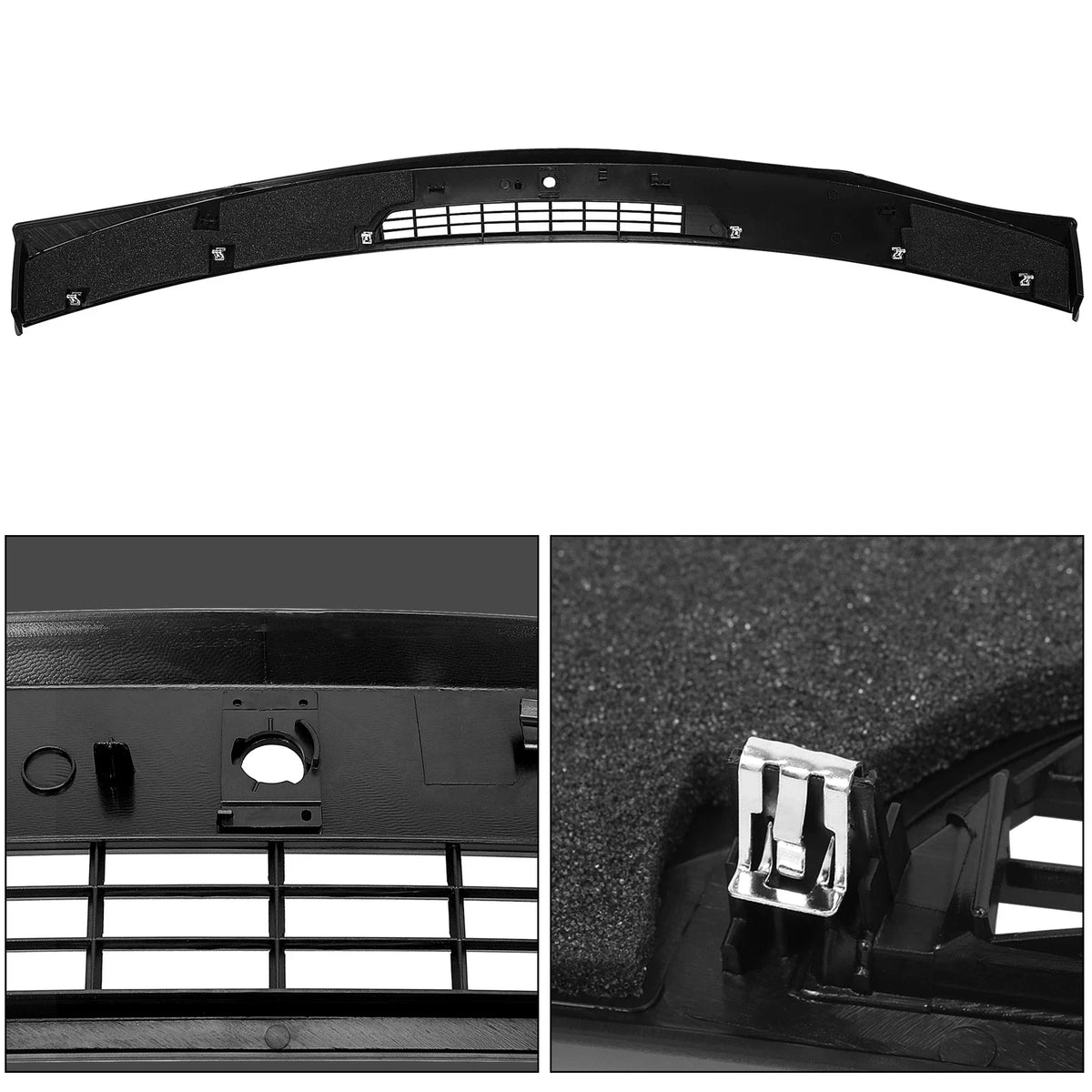 Upper Dash Panel Cover Trim for Impala (2006–2016) - Black, W/Sensor Hole