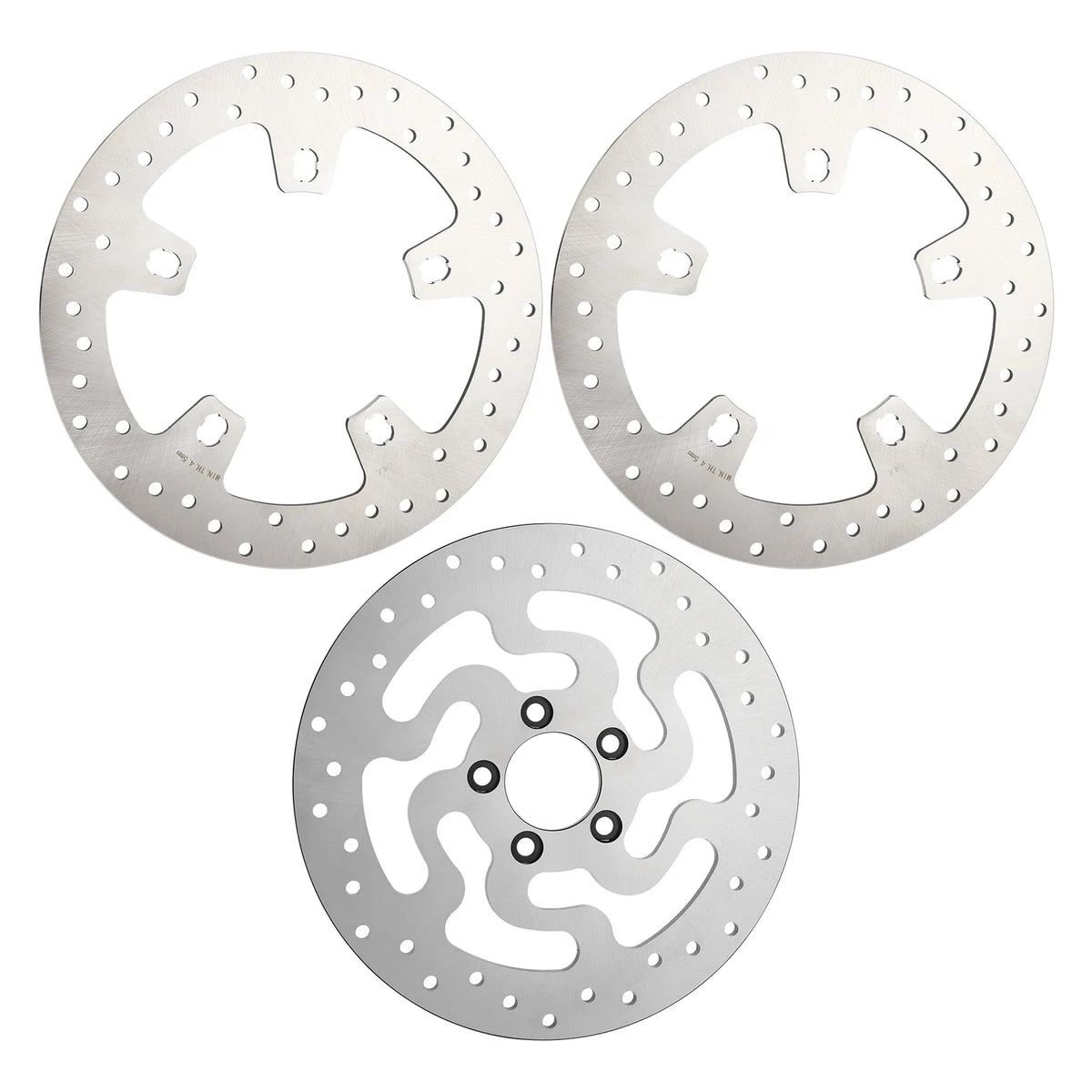 Set of 2 11.8" Brake Disc Rotors for 2014–UP Harley Touring