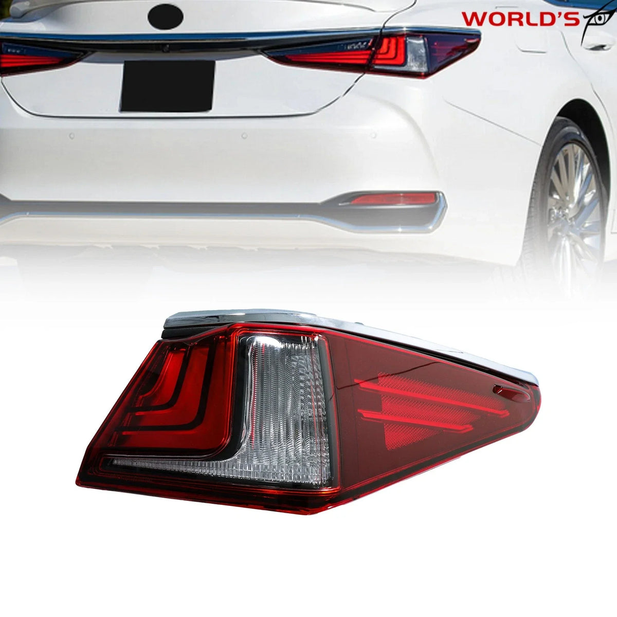 LED Tail Light Assembly Right for Lexus ES250 ES350 (2019–2021)