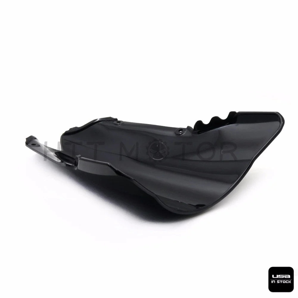 Double Bubble Windshield in Black for Yamaha YZF R6 600 (2008–2016)