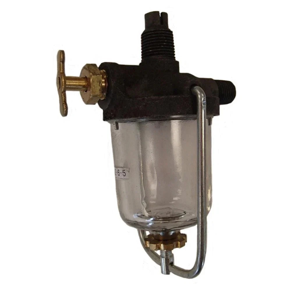 Fuel Sediment Bowl Assembly A B D G GP H for John Deere (Cast Iron, Brass Handle)