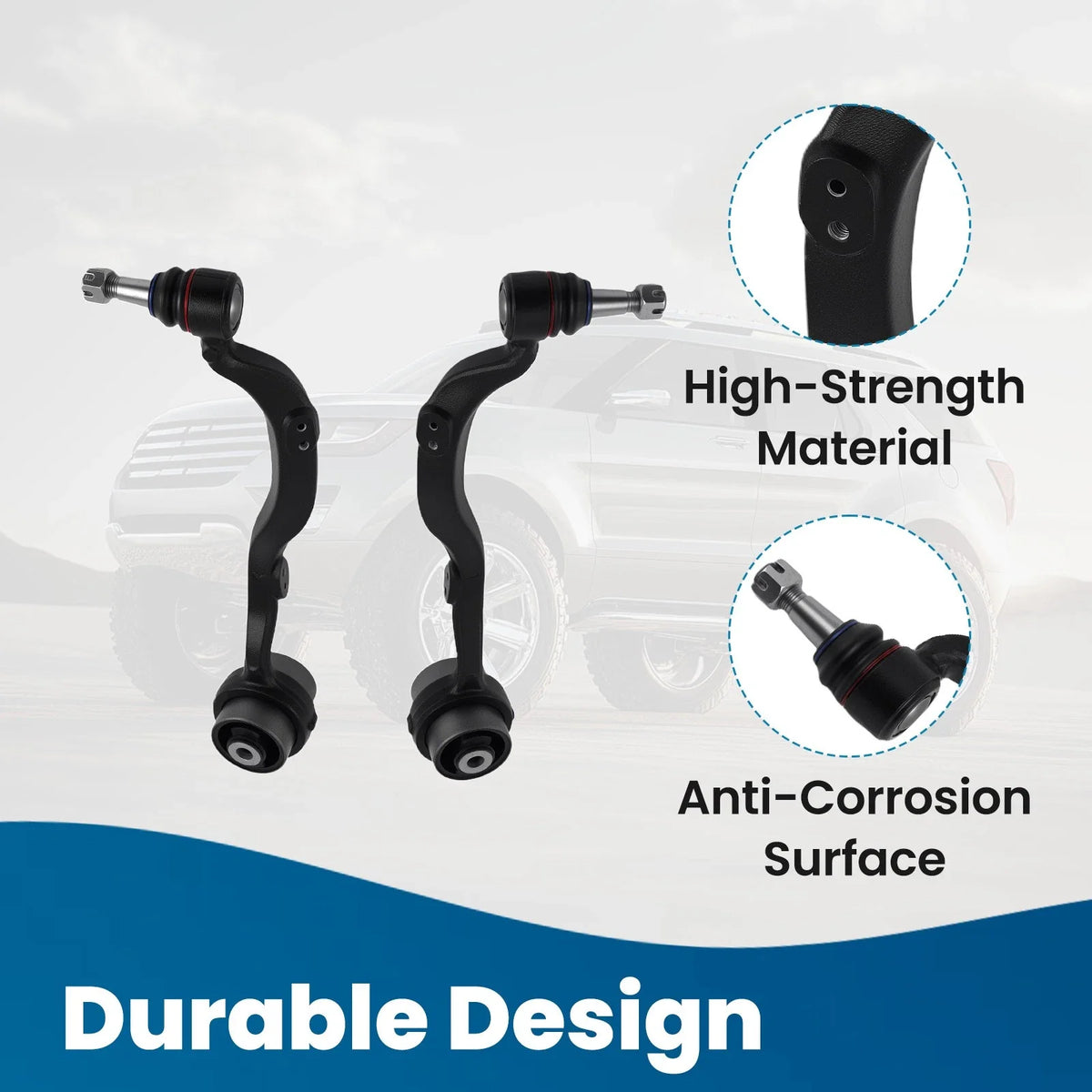 16pc Control Arms Ball Joints Tie Rods for Lexus LS460 (2007–2017)