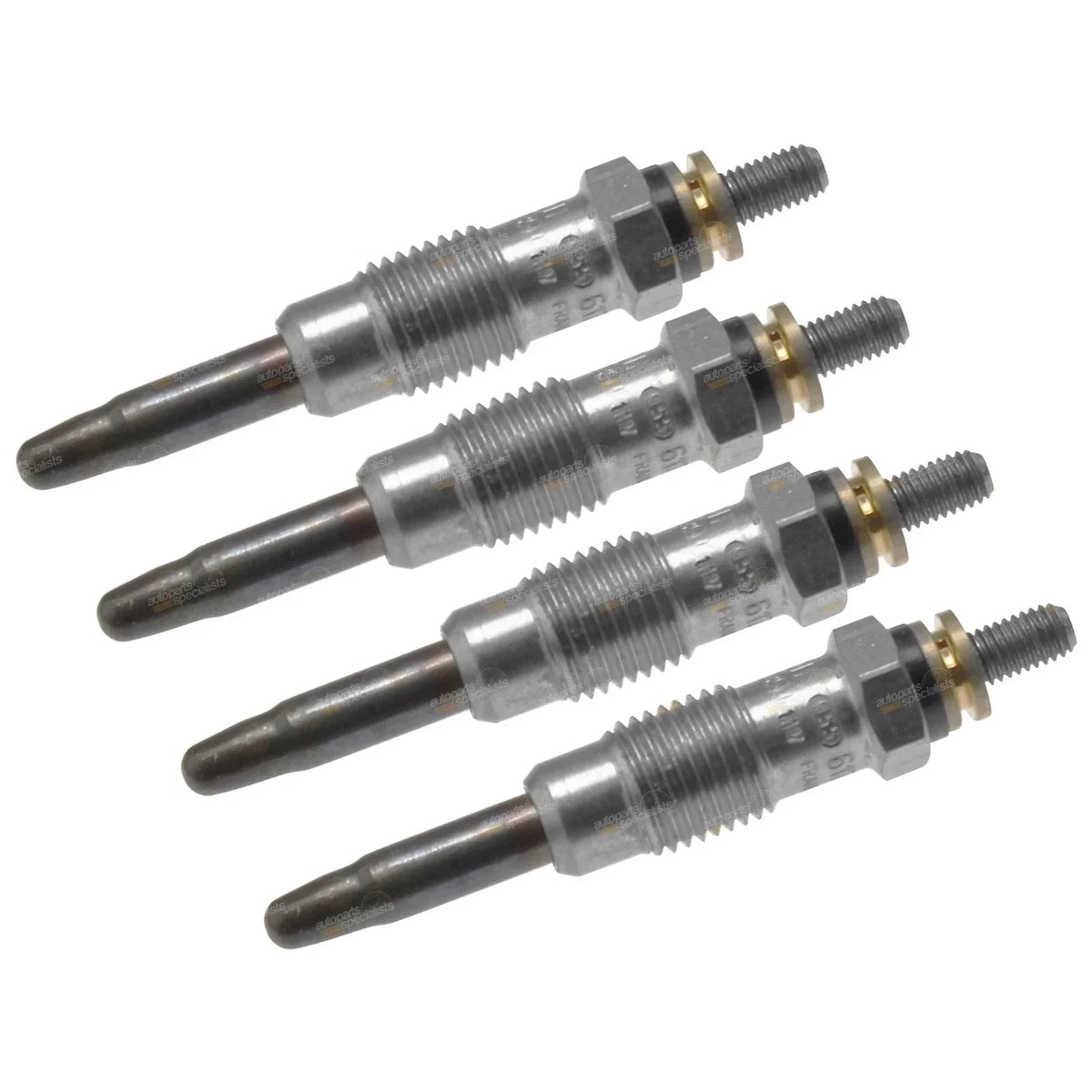 Set of 4 Glow Plugs for Ford Transit 2.5L Diesel (1986-2000)