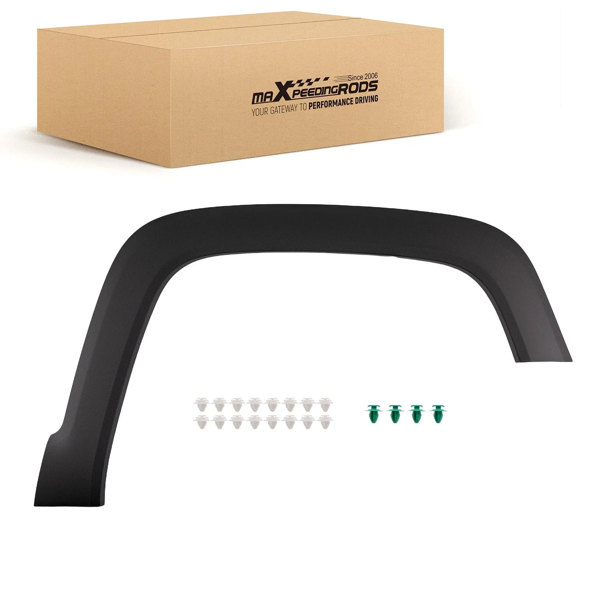 Front Fender Flare for Jeep Renegade (2015–2021) - Black Durable