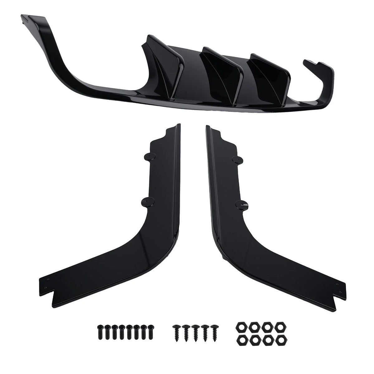 Gloss Black Rear Bumper Diffuser for BMW M3 E92 E93 (2008–2013)