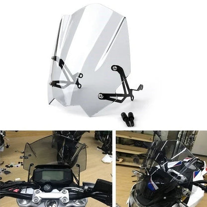 Clear ABS Plastic Windshield - BMW G310R (2017-2022)