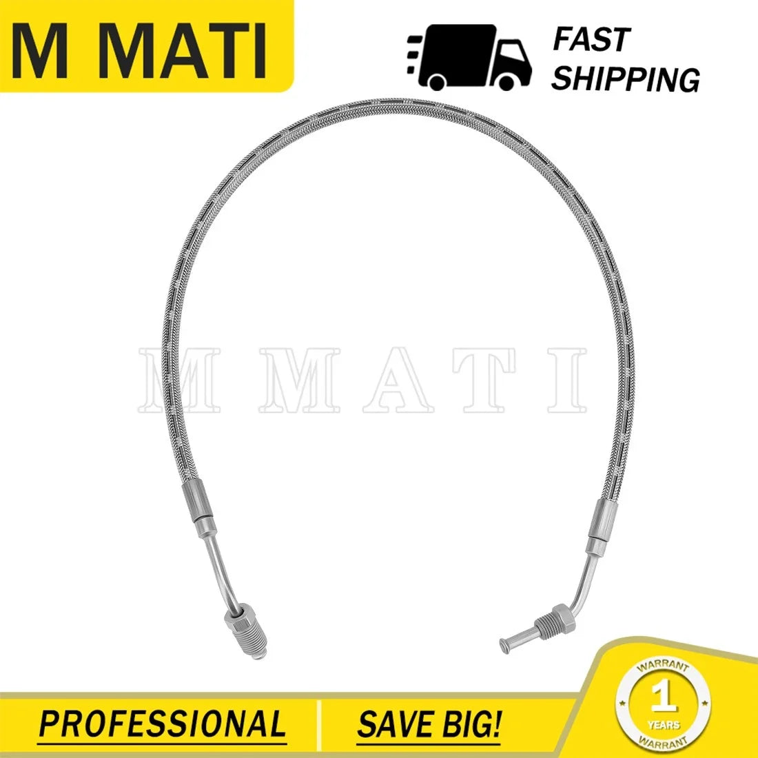 Brake Line Left Front for Polaris Ranger 425 500 650 (2000–2009) 1910484