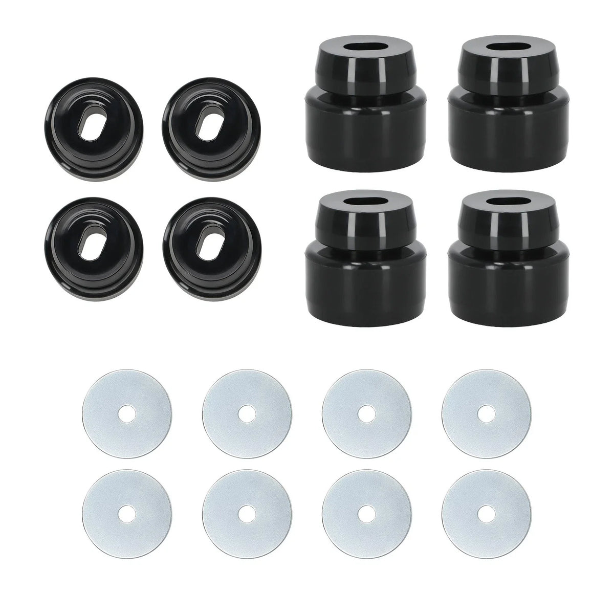 24x Body Cab Mount Bushing for Chevy Silverado GMC Sierra 1500/2500HD (1999–2014)