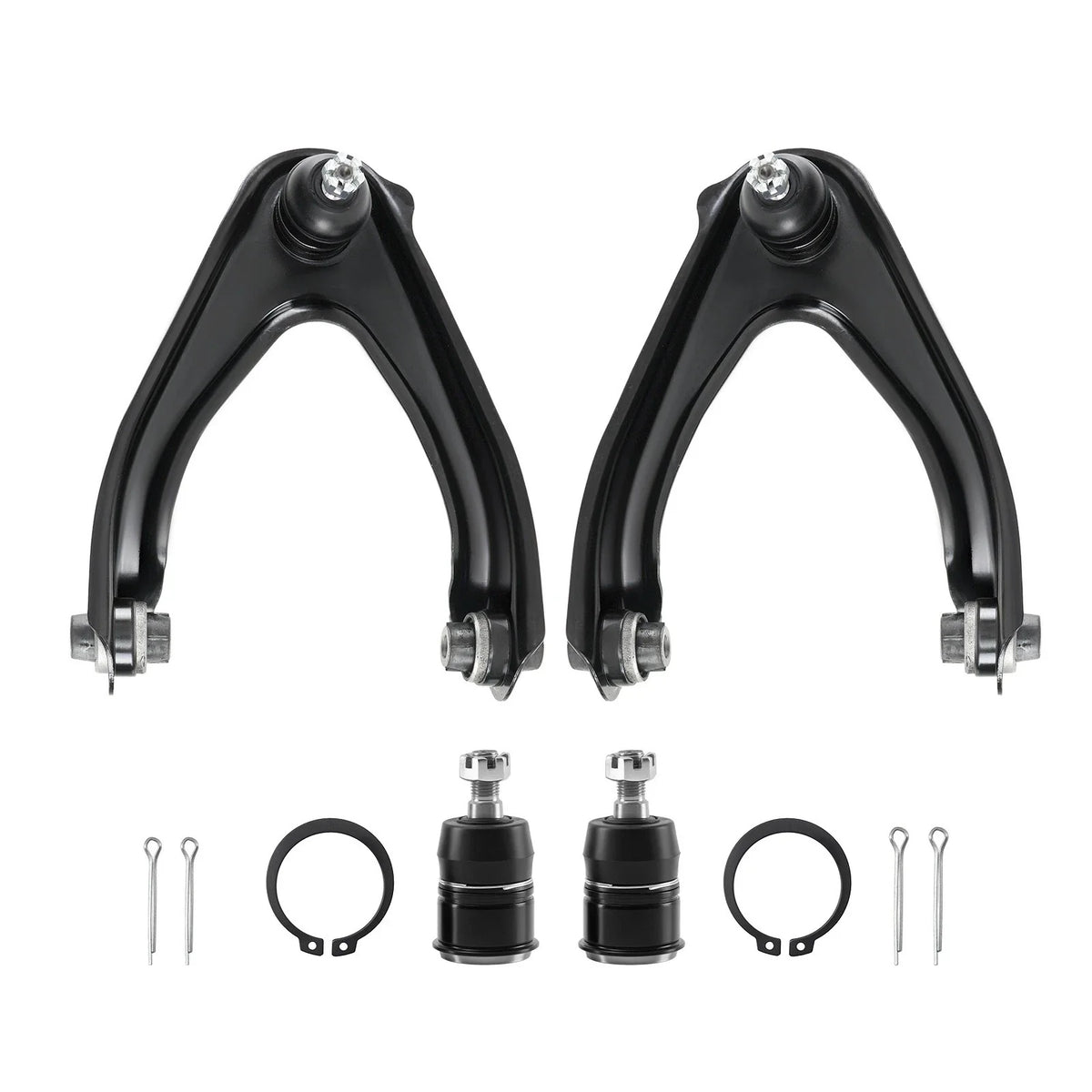Set of 4 Front Upper Control Arms & Lower Ball Joints for Honda CR-V (1997–2001)