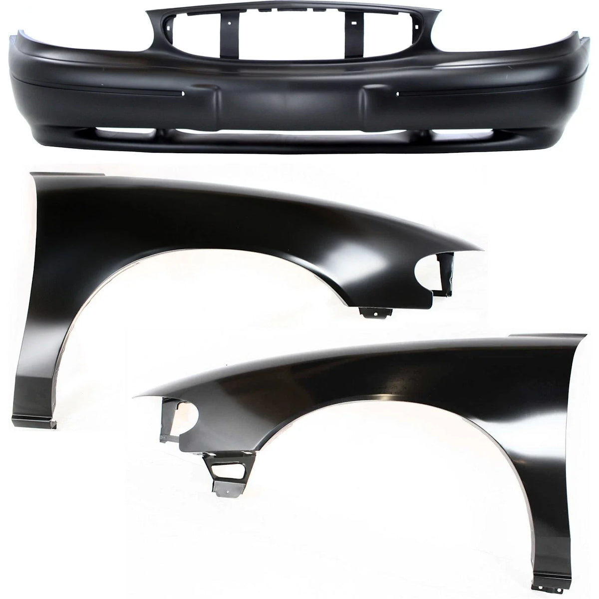 Front Left & Right Fender Kit Steel Primed for Buick Century 1997-2003