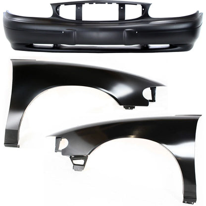 Front Left & Right Fender Kit Steel Primed for Buick Century 1997-2003