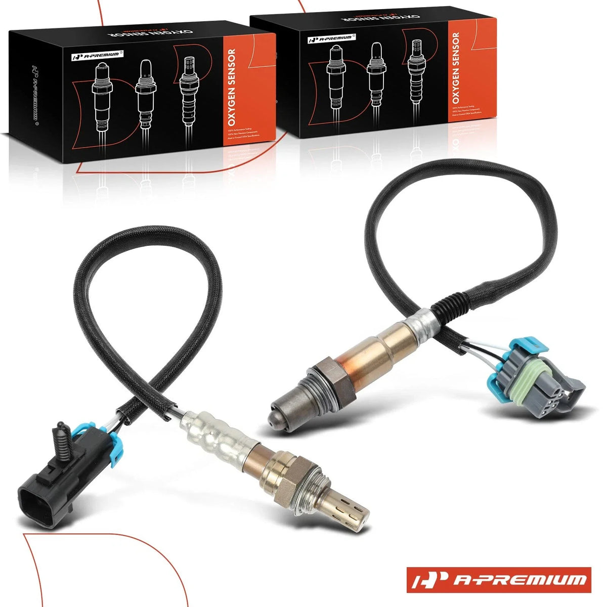 2X O2 Oxygen Sensors for Buick Lacrosse (2008–2009)