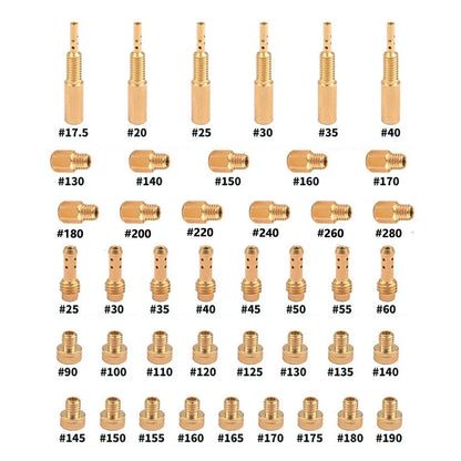 42pcs Slow Jet Carb Main Pilot for Mikuni VM28-VM44
