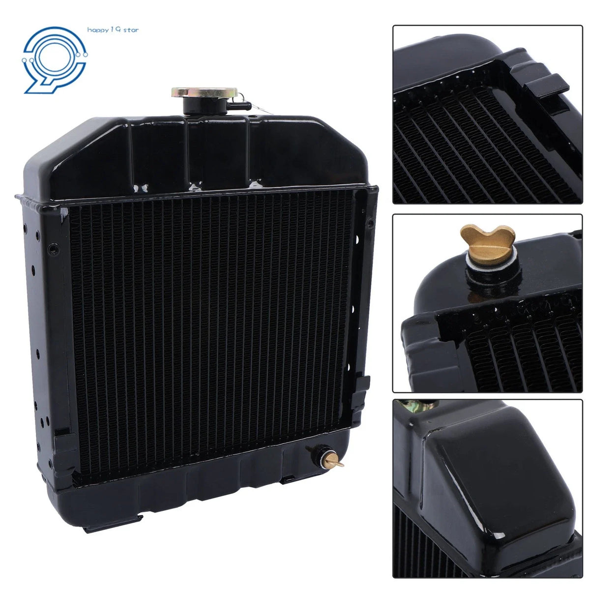 Aluminum Radiator for B7100 B6100 Tractors Kubota (15553-72060)