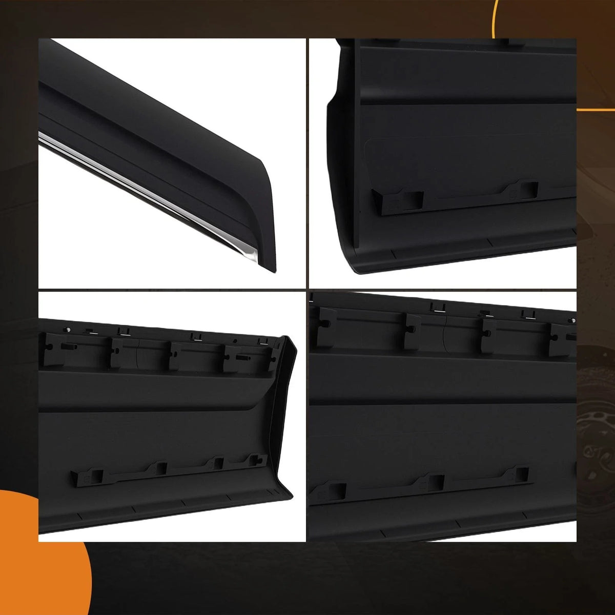 ABS Plastic Front Left Lower Door Molding for Ford Explorer 2011-2015