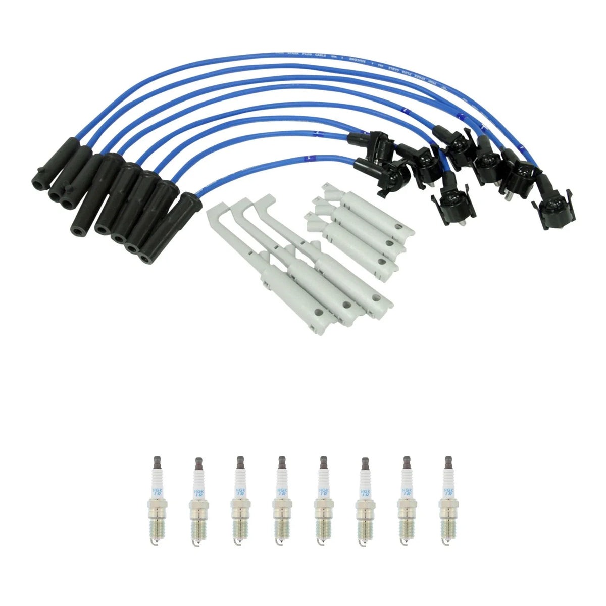 NGK Wire Set & 8 Laser Iridium Spark Plugs for B230 2.3 2.5 L4