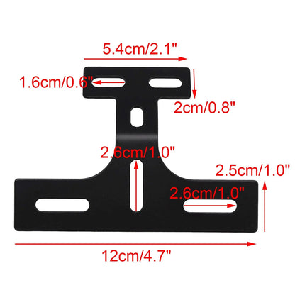 License Plate Holder for Motorcycle
