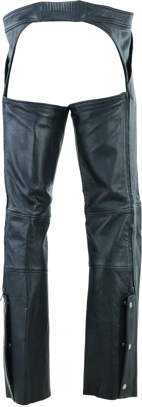 Leather Chaps for Powersports (Large)