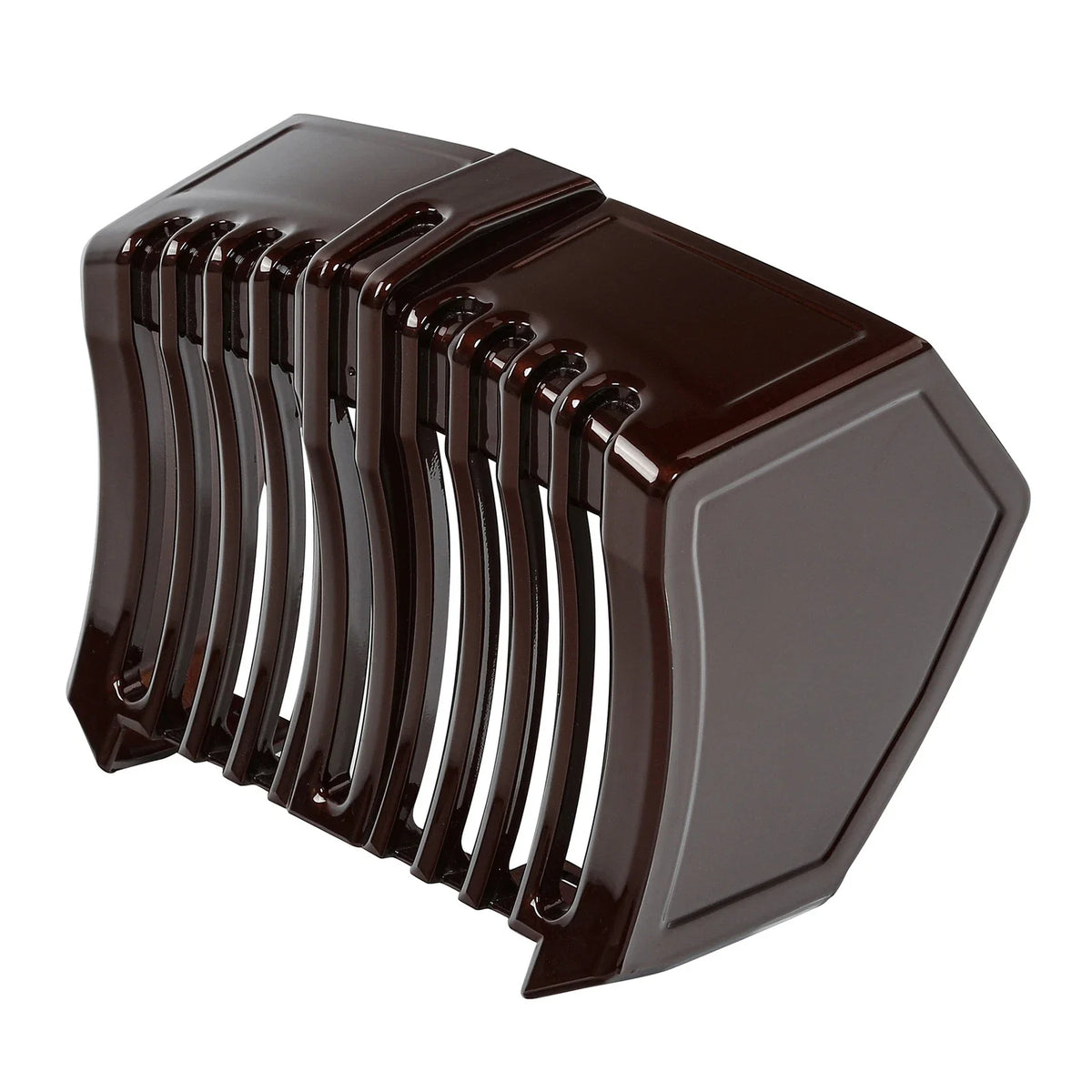 Oil Cooler Cover for Street Glide (2017–2023) Auburn Brown Black Industrial Gray