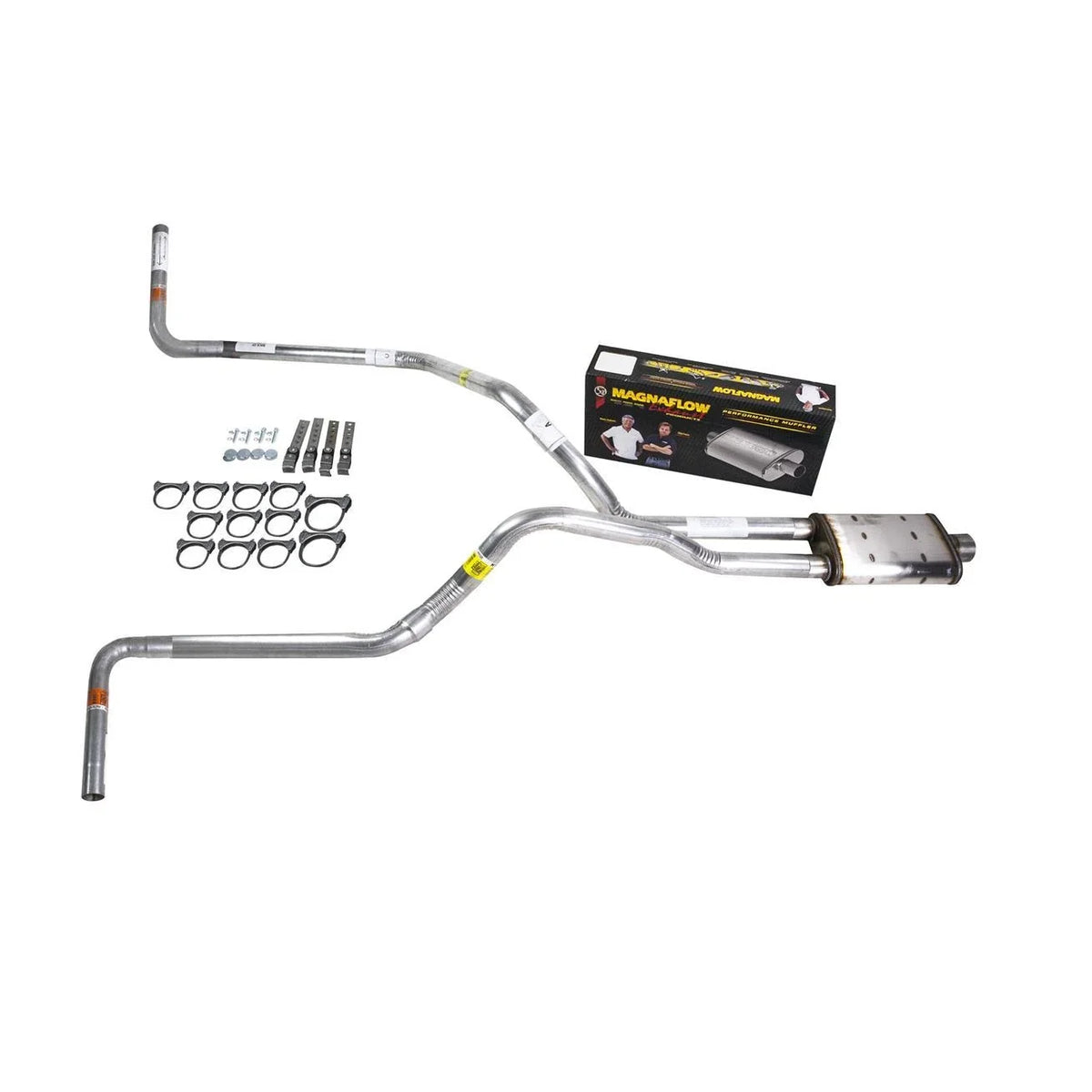 Dual Exhaust 2.5" Pipe for Silverado 1500 1999–2006 Side Exit Magnaflow