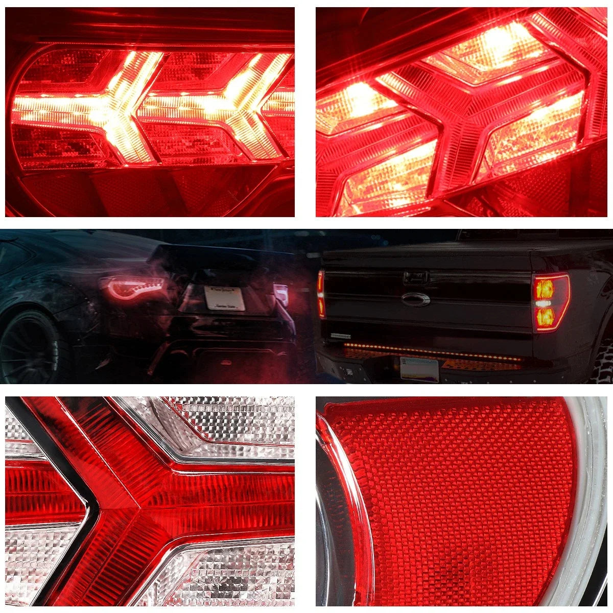Chasing Arrow LED Tail Light Brake Lamp for Scion FRS (2013-2017)