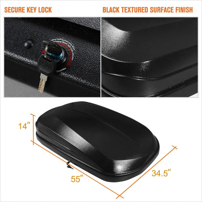 Roof Rack Storage Box for Travel - Toyota Hilux N70 2005-2015