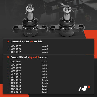 Front Ball Joint Kit 2X for Hyundai Sonata 2006-2010