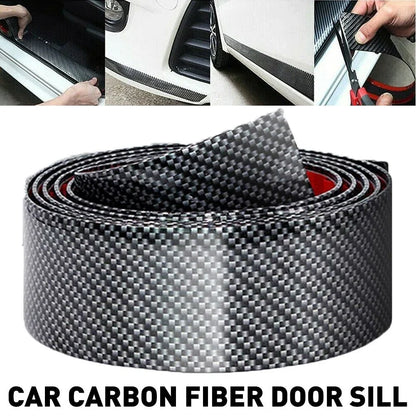 Universal 2M Carbon Fiber Splitter Lip Strip for Bumpers