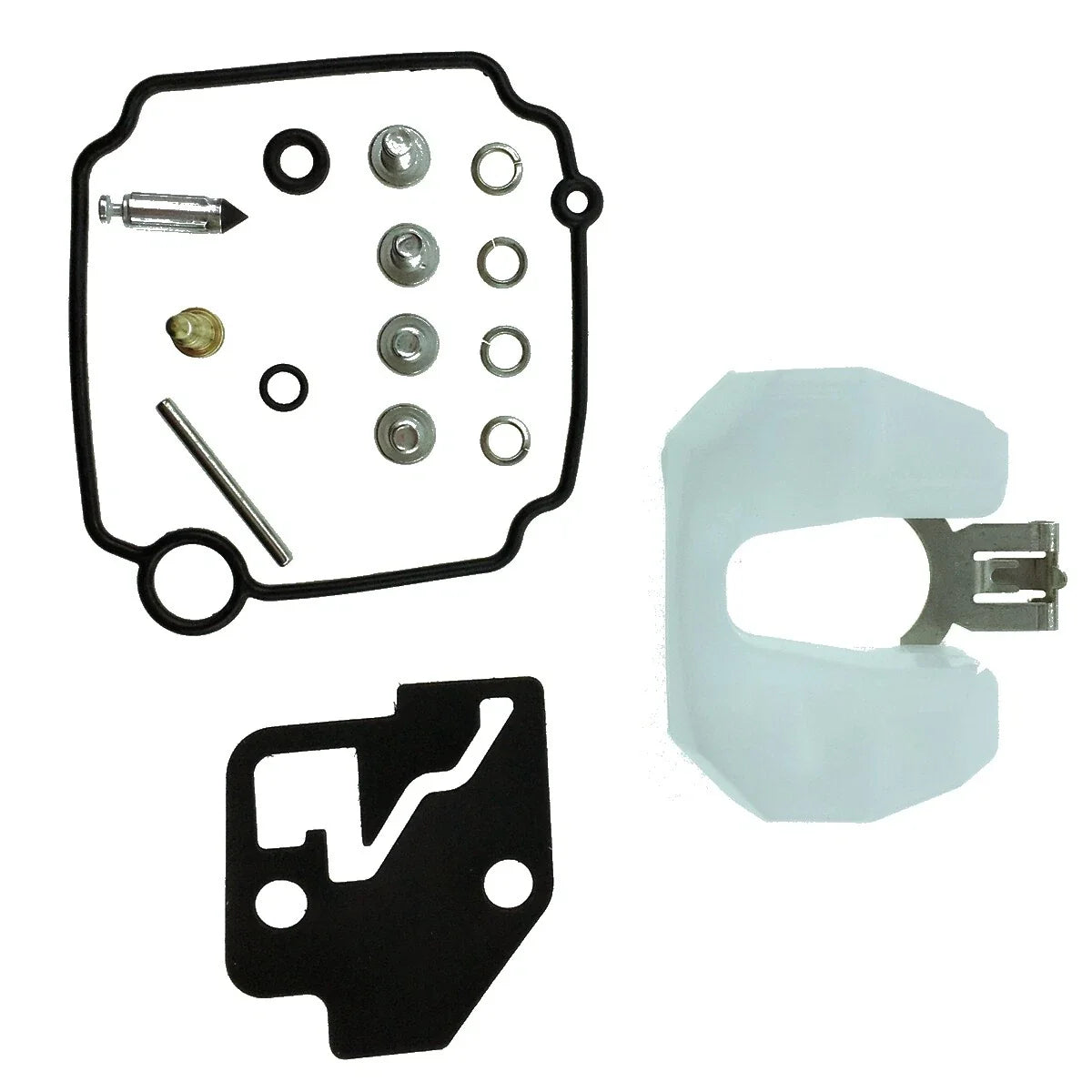Carburetor Repair Kit for Yamaha 4 Str 15HP F15 Outboard Motor (66M-W0093-01)